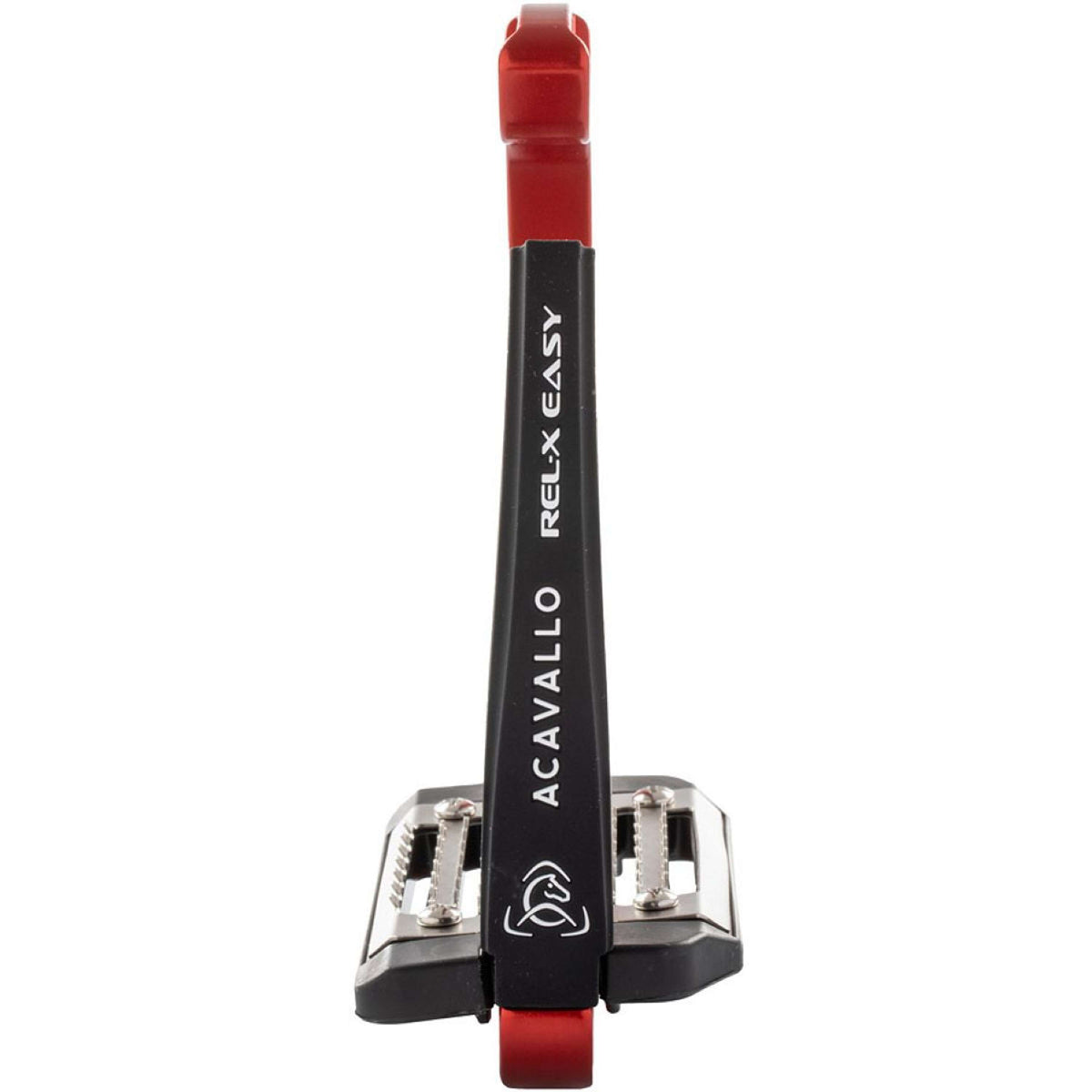 Acavallo Stirrups REL-X Easy Red/Black