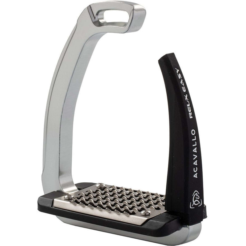 Acavallo Stirrups REL-X Easy Aluminium/black