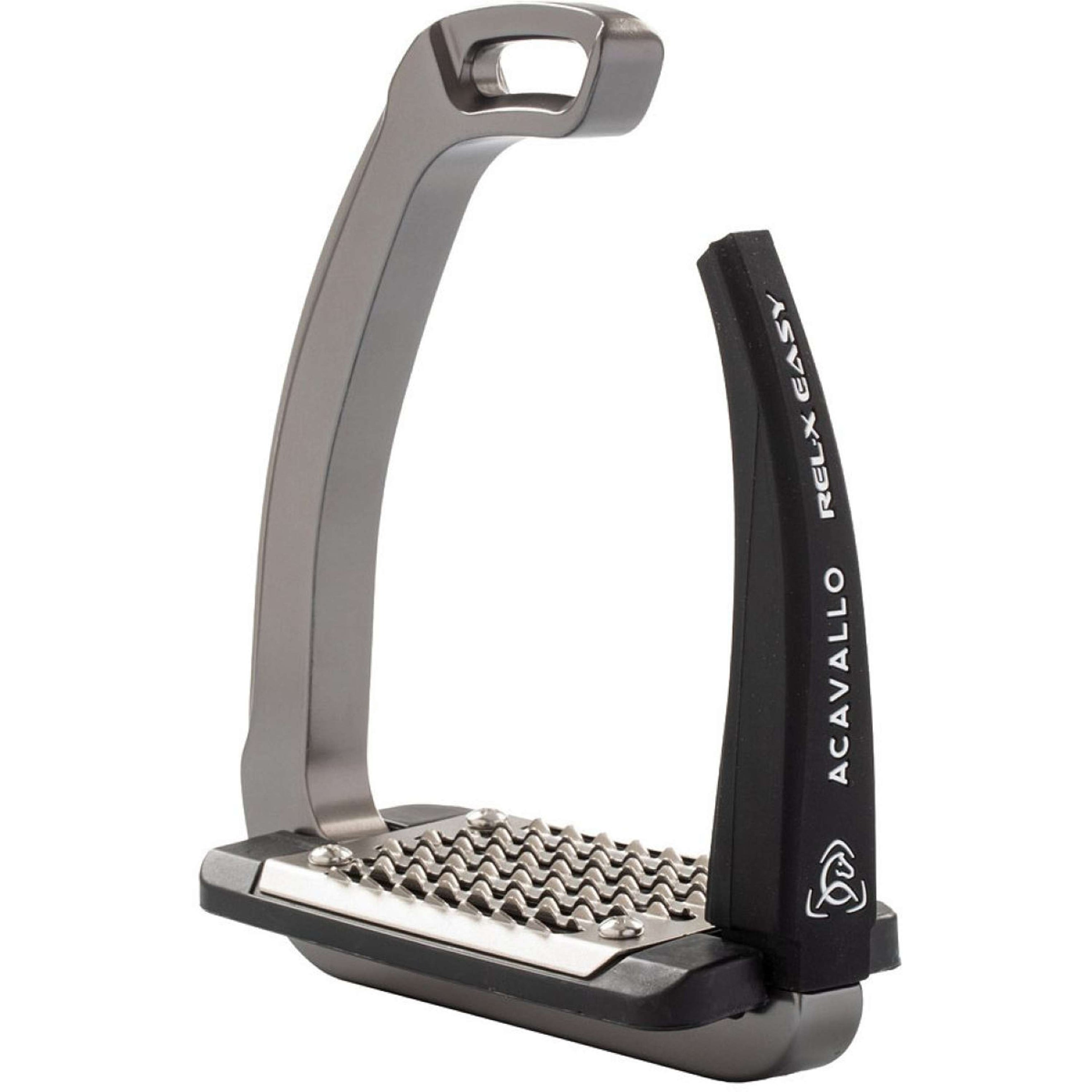Acavallo Stirrups REL-X Easy Titanium/Black