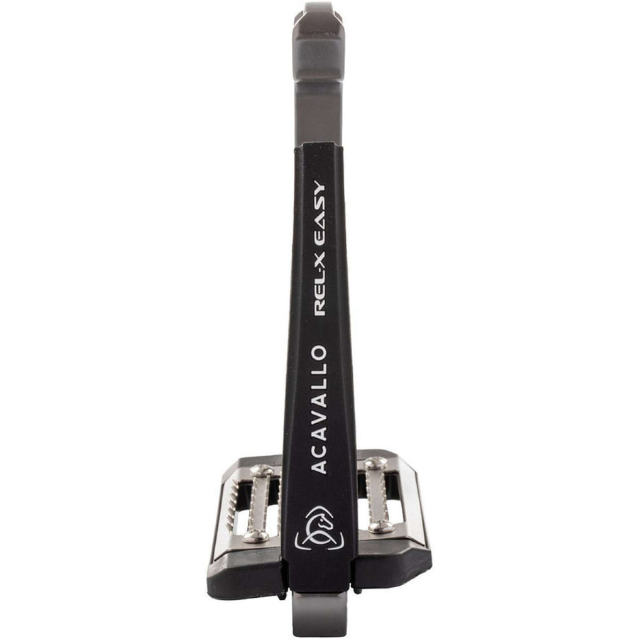 Acavallo Stirrups REL-X Easy Titanium/Black