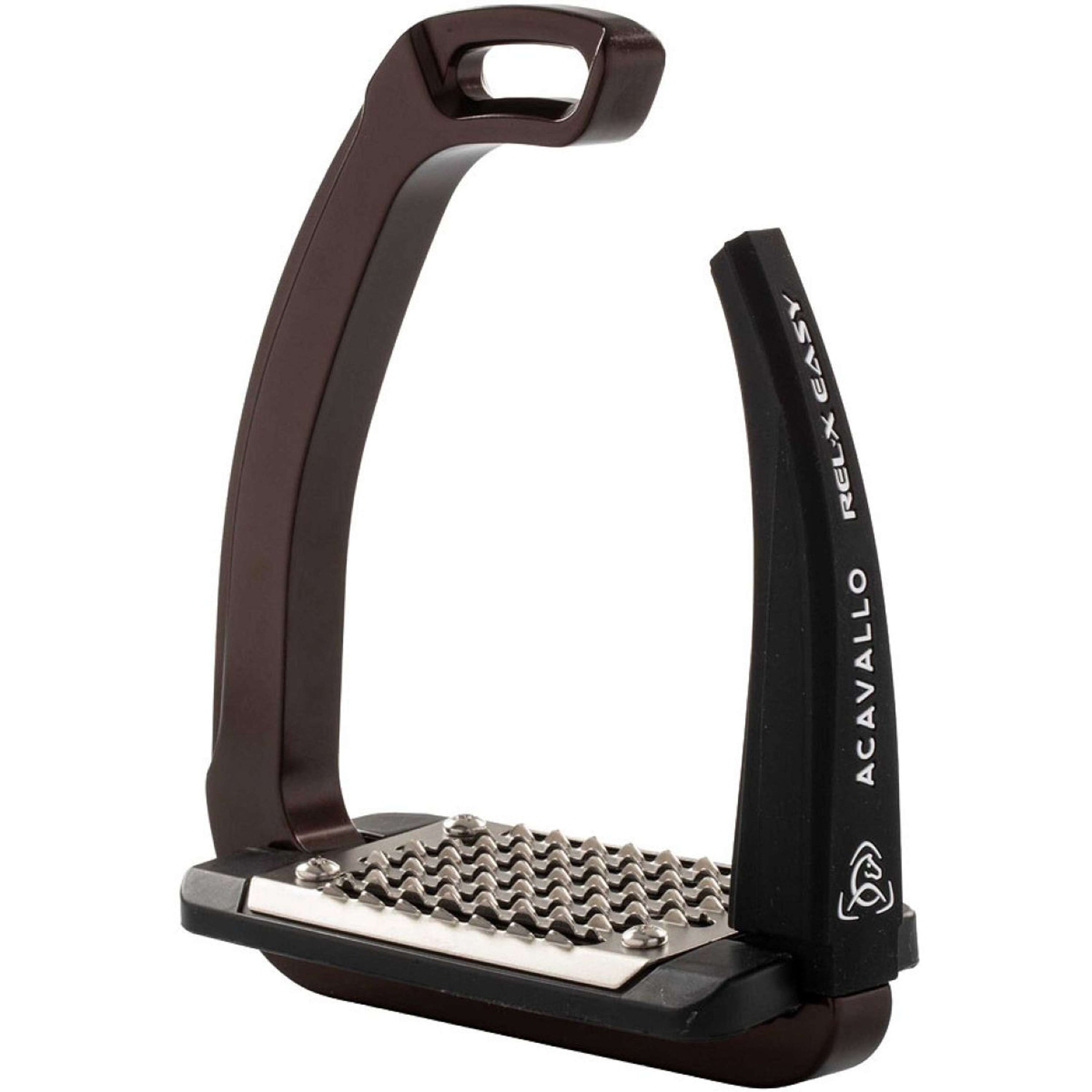 Acavallo Stirrups REL-X Easy Brown/Black Acavallo Stirrups REL-X Easy Brown/Black