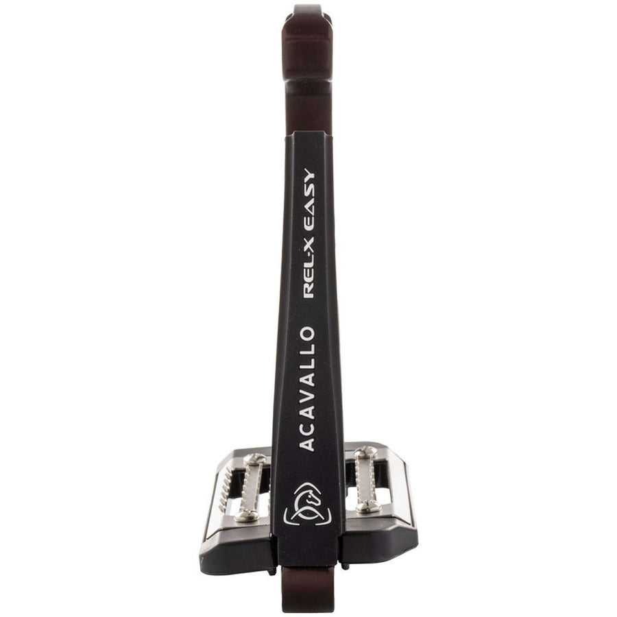 Acavallo Stirrups REL-X Easy Brown/Black