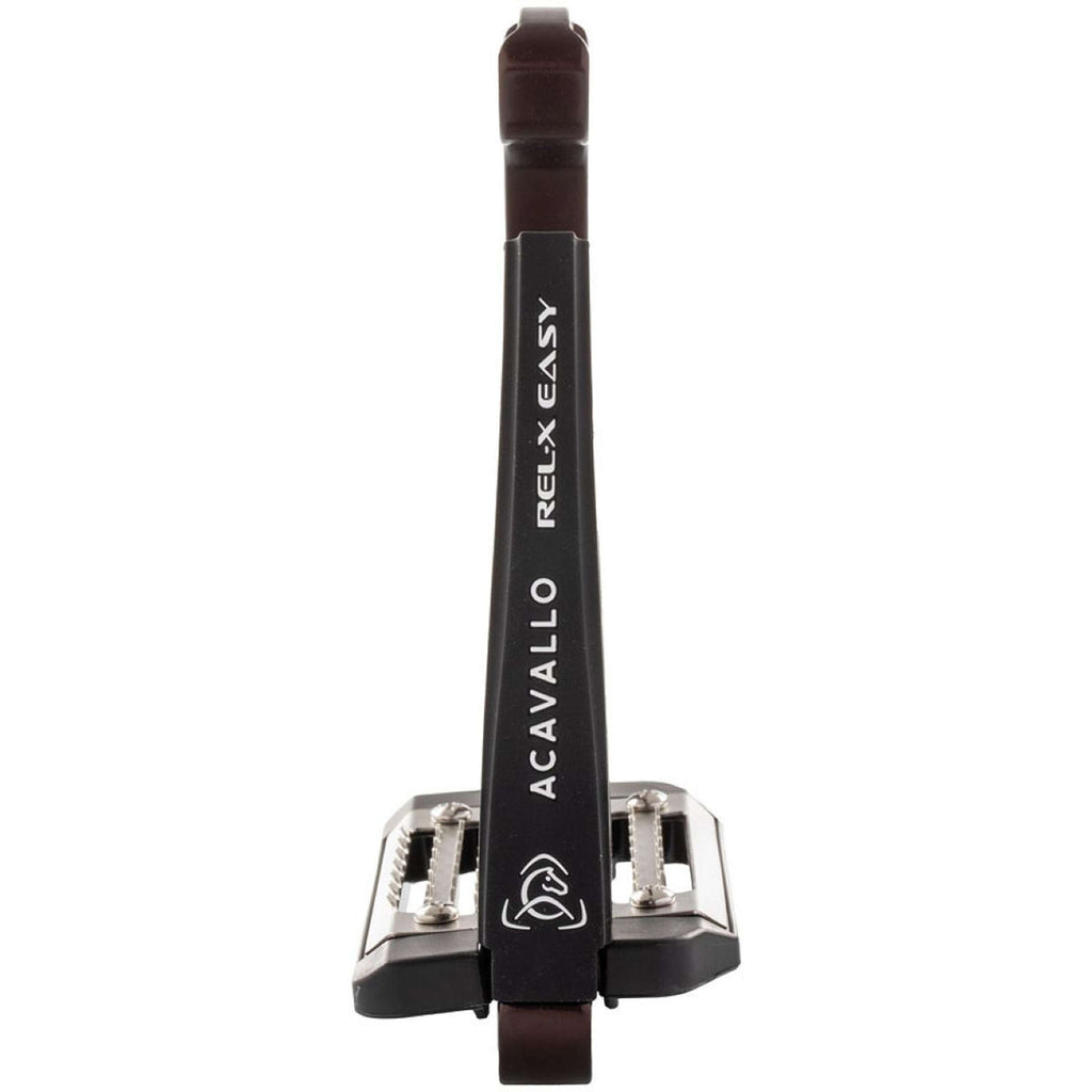 Acavallo Stirrups REL-X Easy Brown/Black