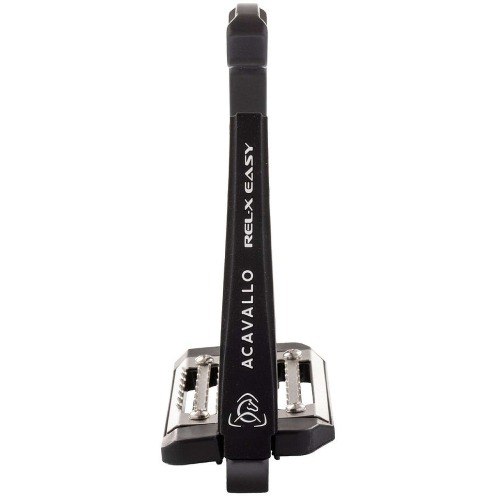 Acavallo Stirrups REL-X Easy Charcoal/Black