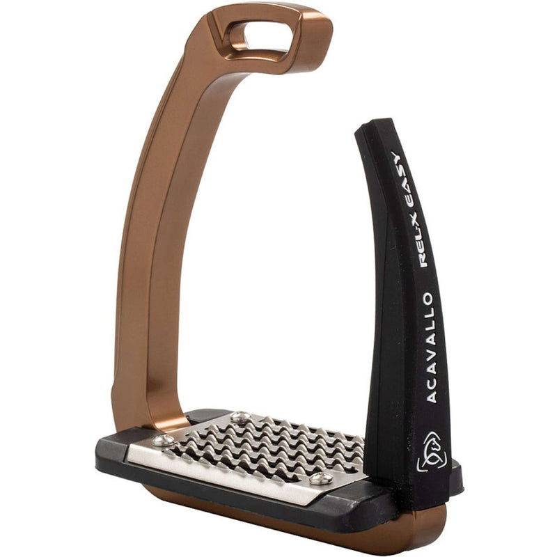 Acavallo Stirrups REL-X Easy Bronze/Black