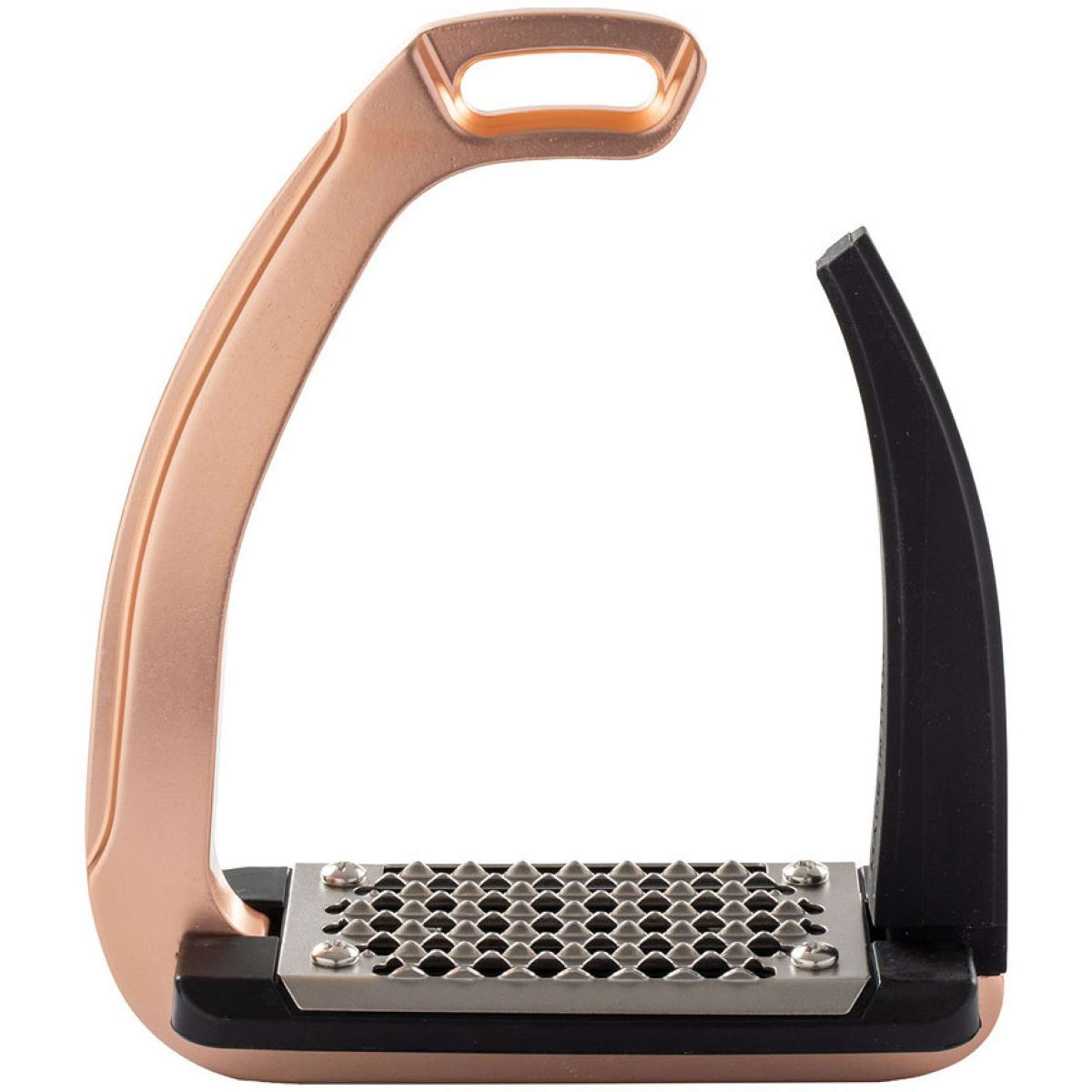 Acavallo Stirrups REL-X Easy Black/Rose gold