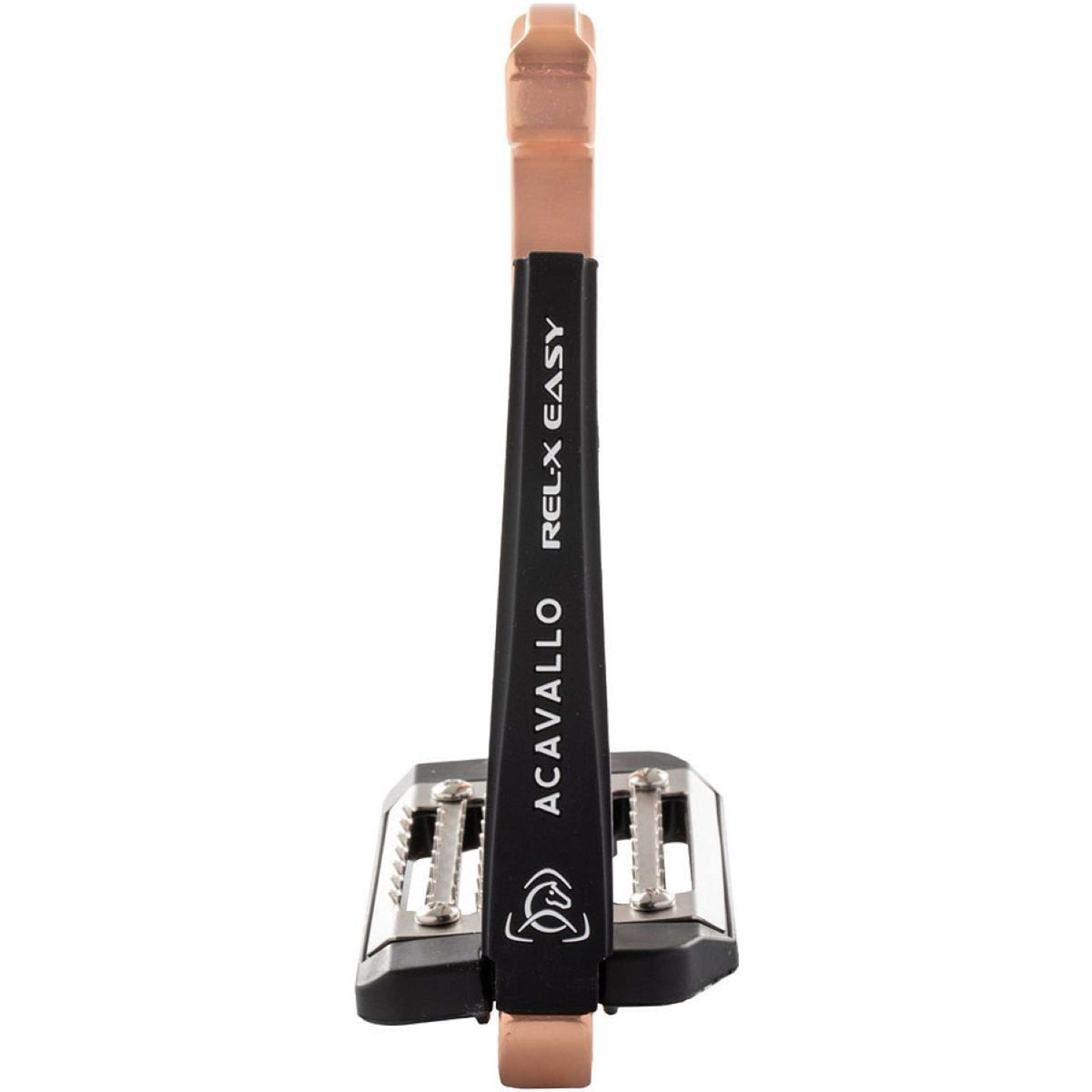 Acavallo Stirrups REL-X Easy Black/Rose gold