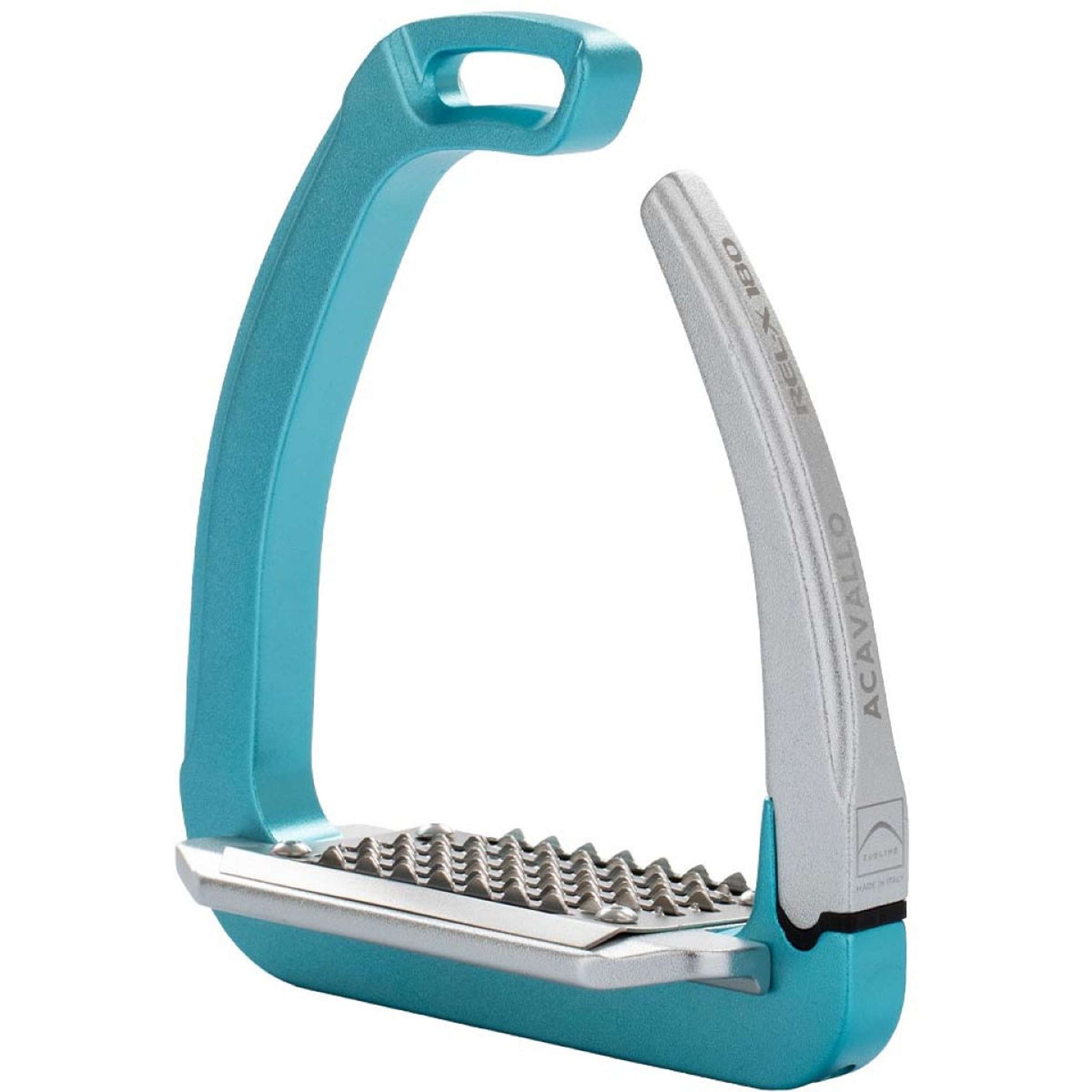 Acavallo Stirrups REL-X 180 Sky blue/Alu