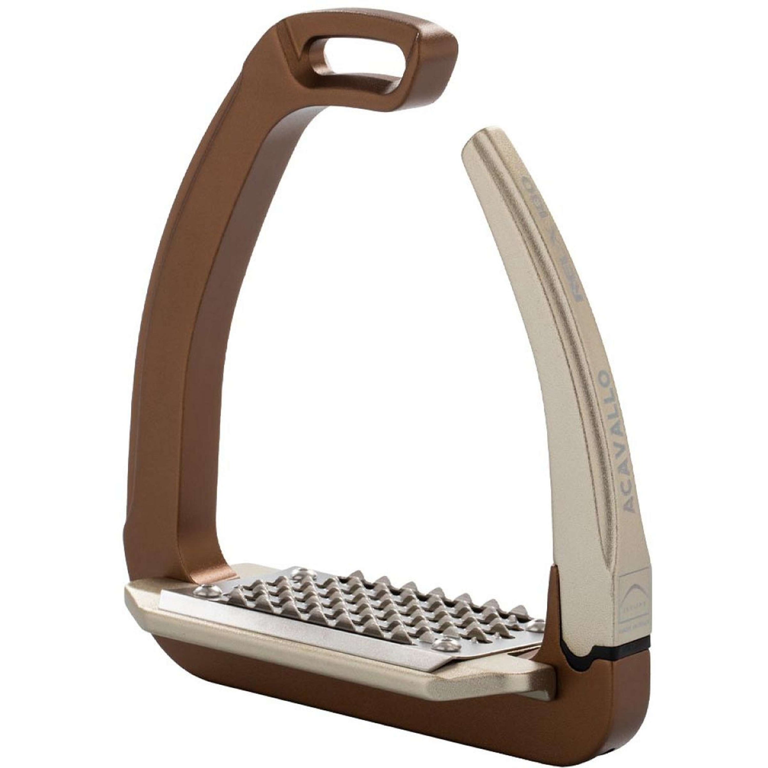Acavallo Stirrups REL-X 180 Golden Brown/Nickel