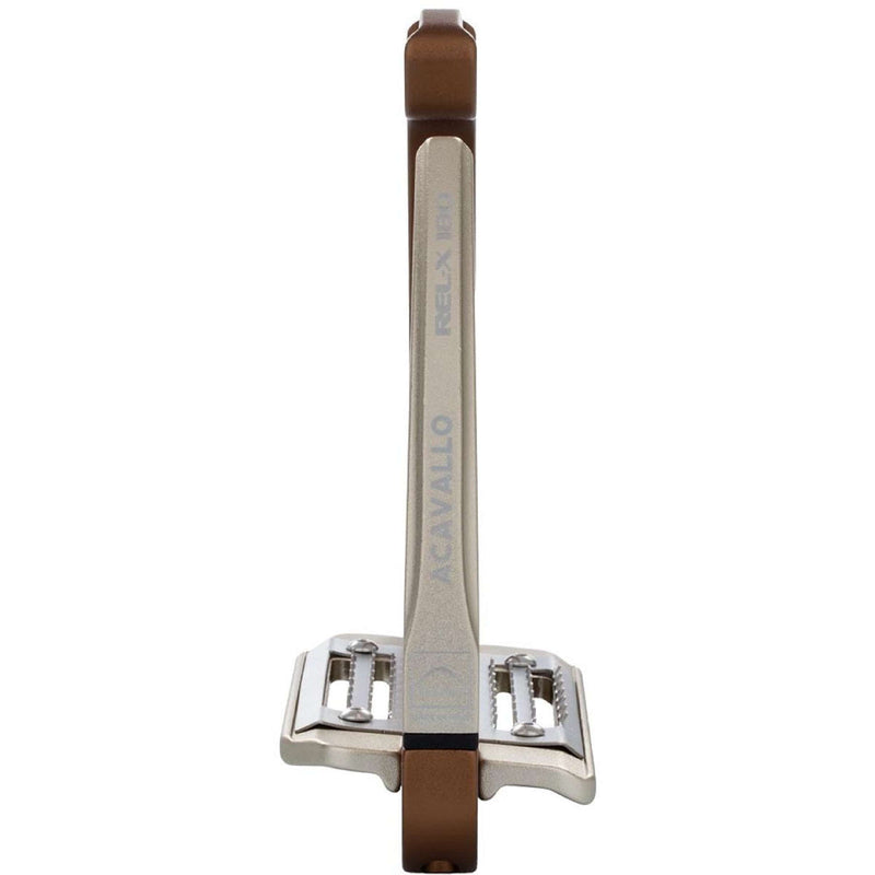 Acavallo Stirrups REL-X 180 Golden Brown/Nickel