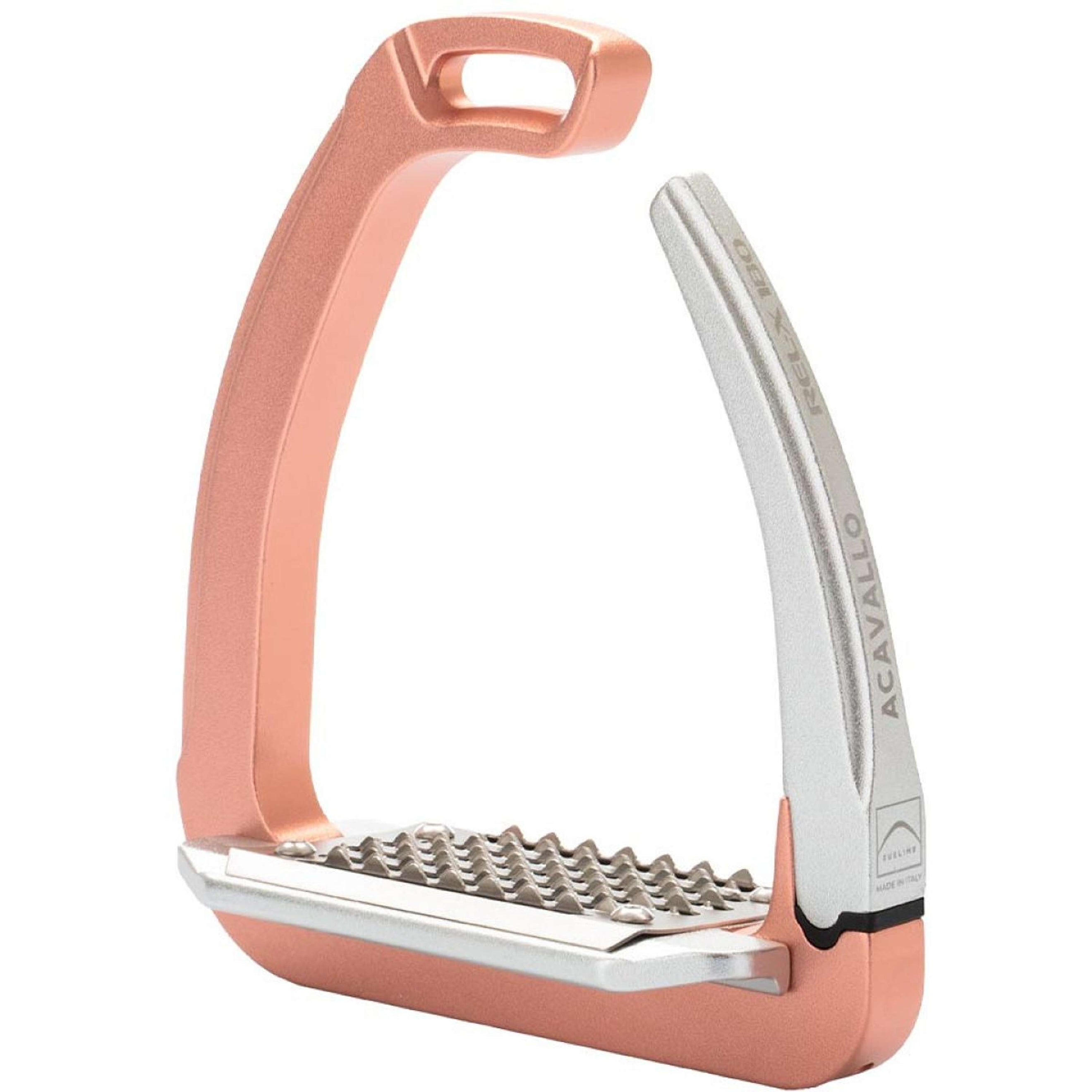Acavallo Stirrups REL-X 180 Antique Rose/Aluminium