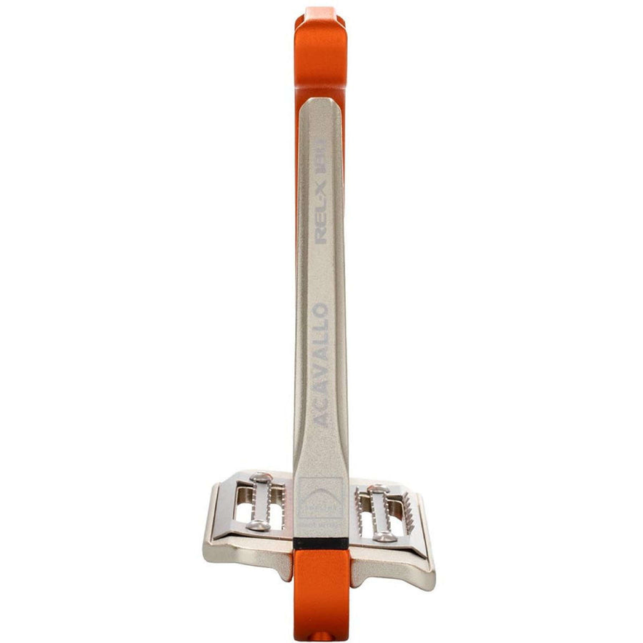 Acavallo Stirrups REL-X 180 Orange/Nickel