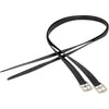 Premiere Stirrup straps Vegan Black