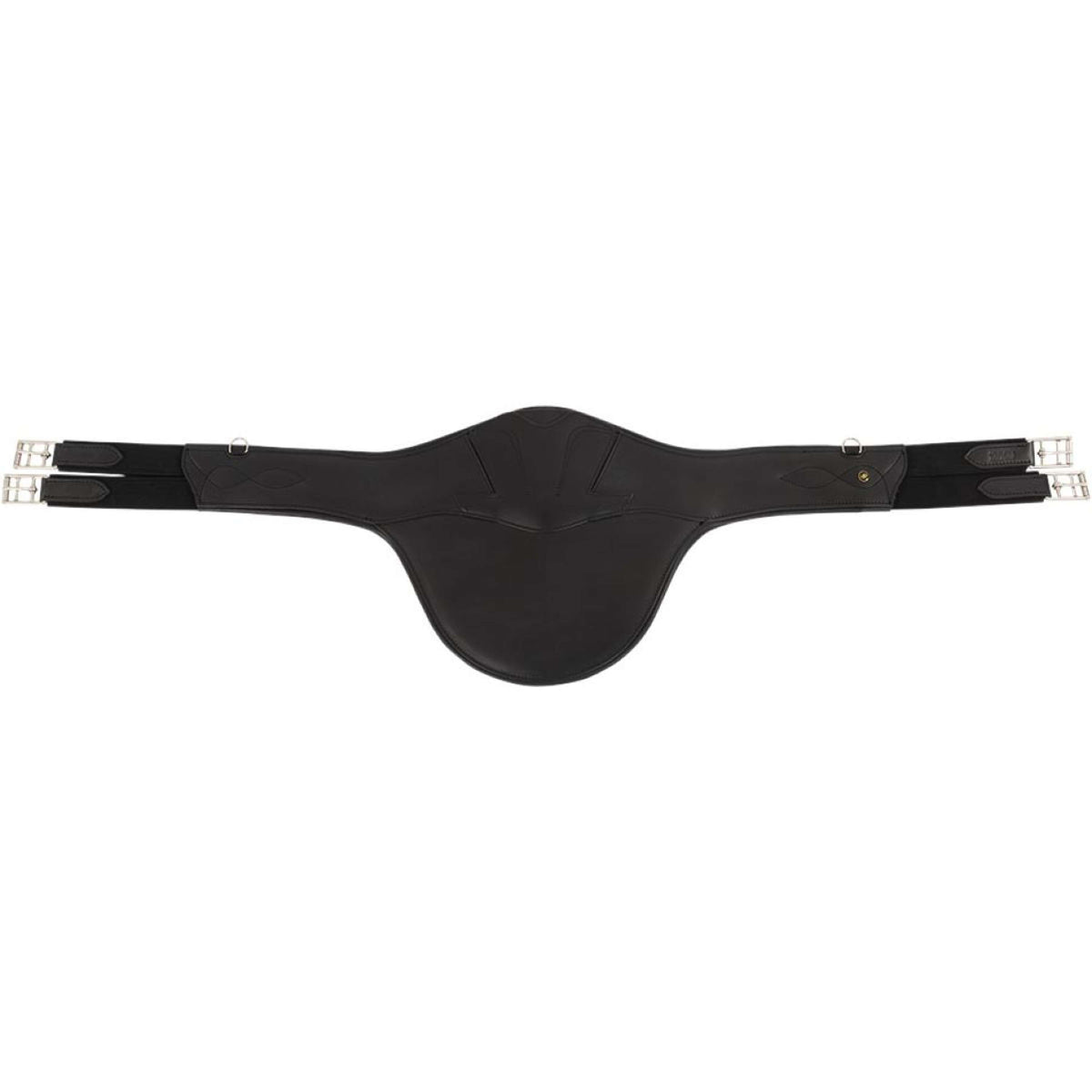 BR Versatility girth Driffiel Belly Flap Double Elastic Magnet Black