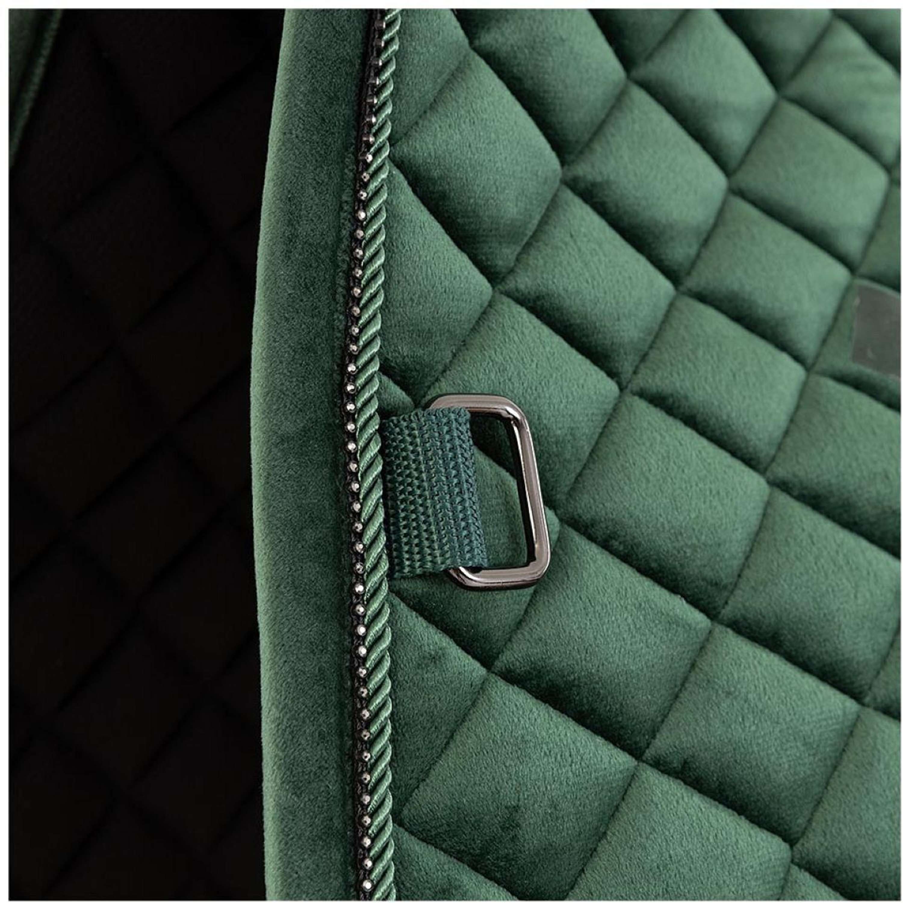 BR Saddlepad Opulence Dressage Jungle Green