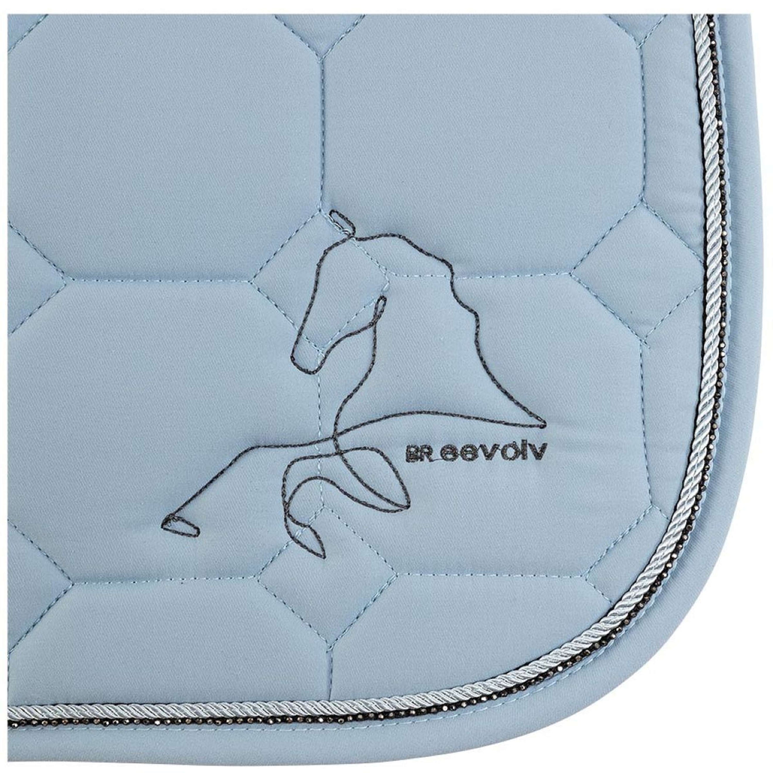 BR Saddlepad AW25 Eevolv Juliet Dressage Ashley Blue