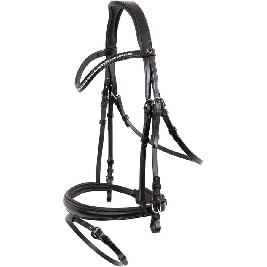 BR Bridle Cannock Black/Silver