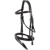 BR Bridle Credition Black/Silver