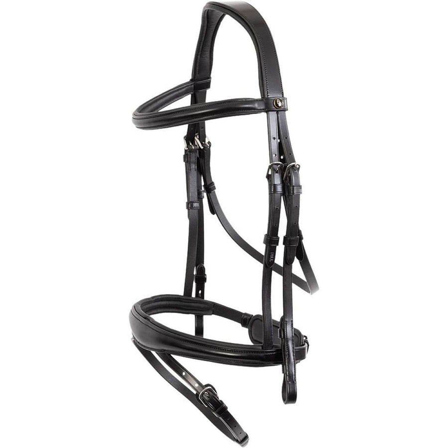 BR Bridle Credition Black/Silver