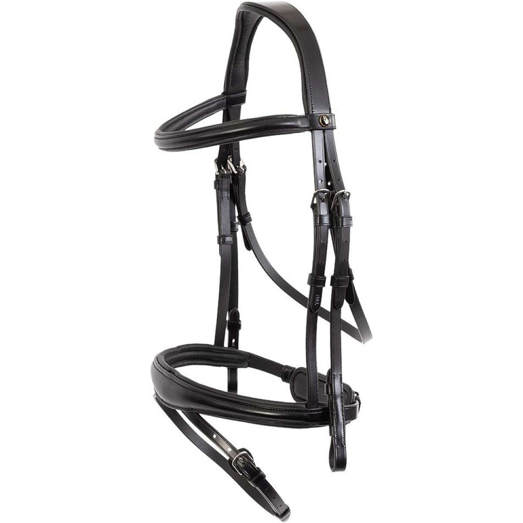 BR Bridle Credition Black/Silver