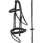 Premiere Bridle Bondy T-Flash with Rein Black