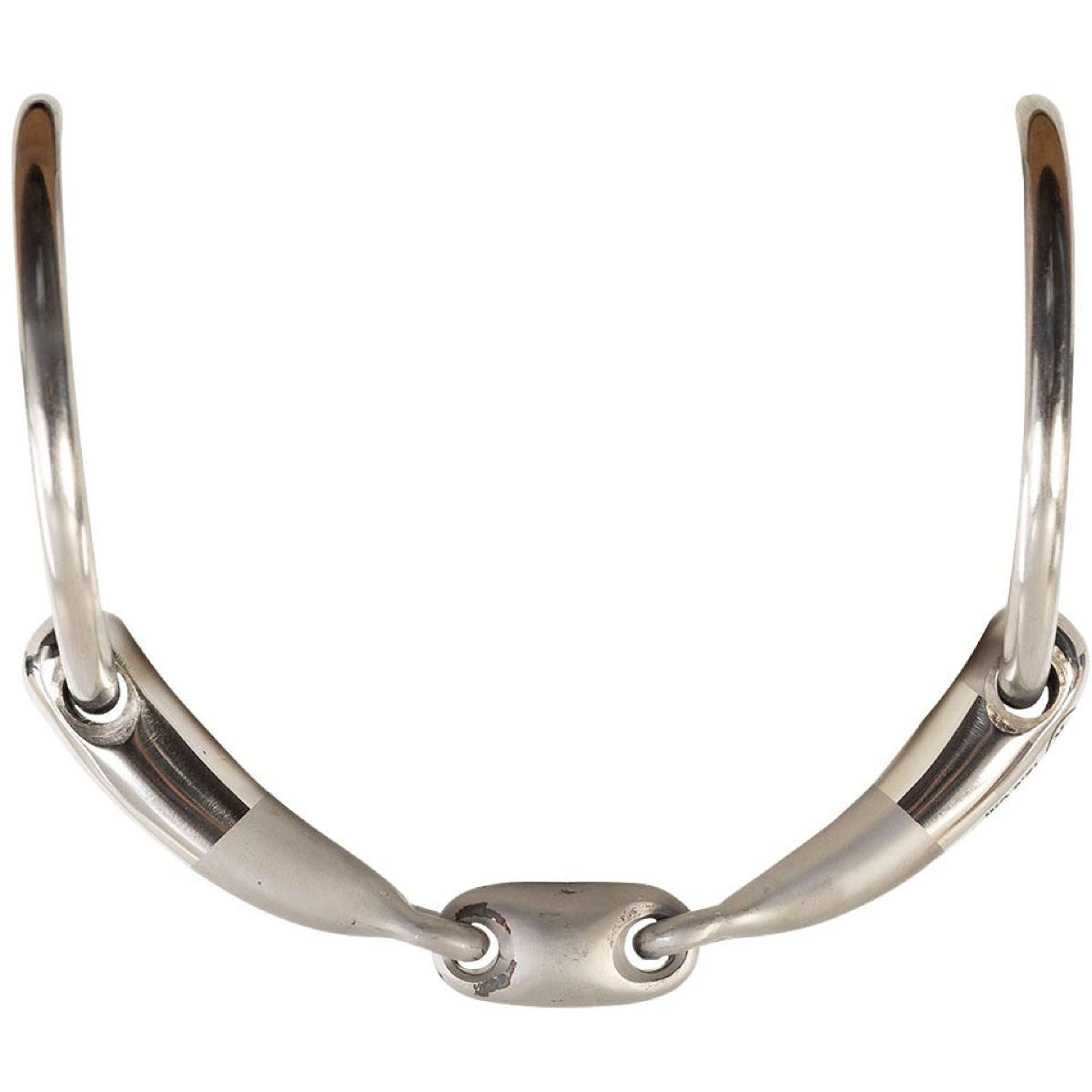 BR Loose Ring Snaffle Satin Sense Double Jointed 16mm