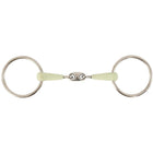 BR Loose Ring Snaffle Apple Mouth Double Jointed 14mm