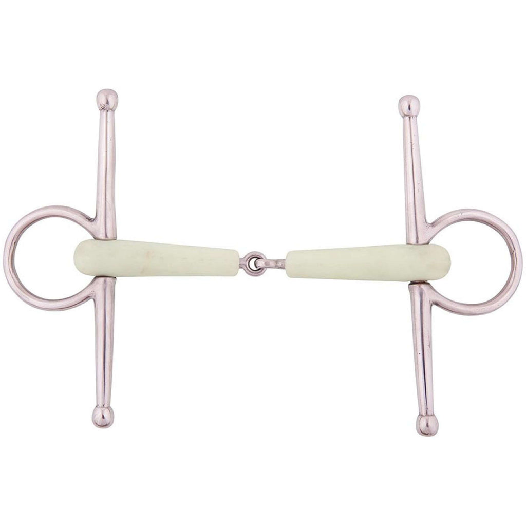 BR Full Cheek Snaffle Apple Mouth Single Snaffle 15mm