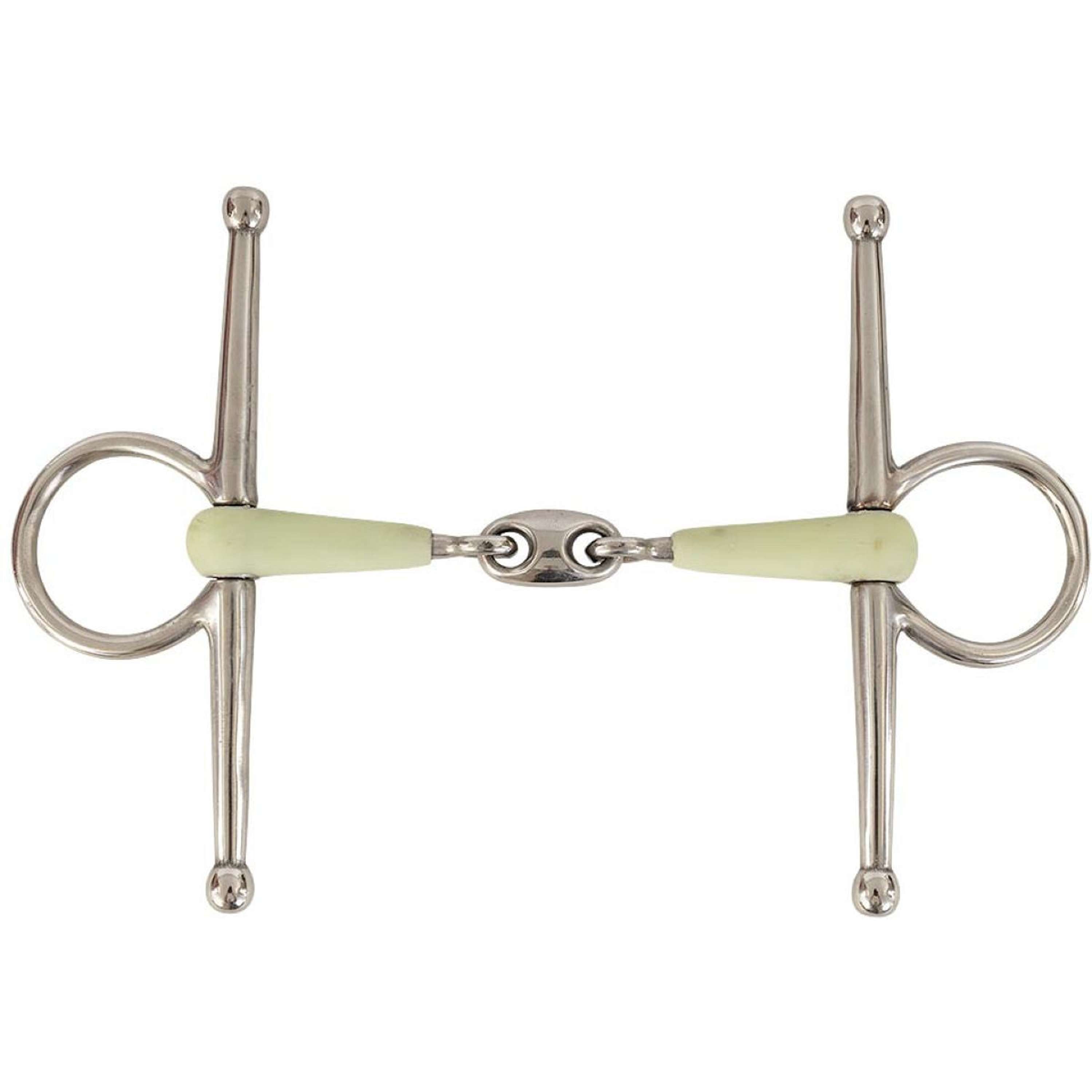 BR Full Cheek Snaffle Apple Mouth Double Jointed 14mm
