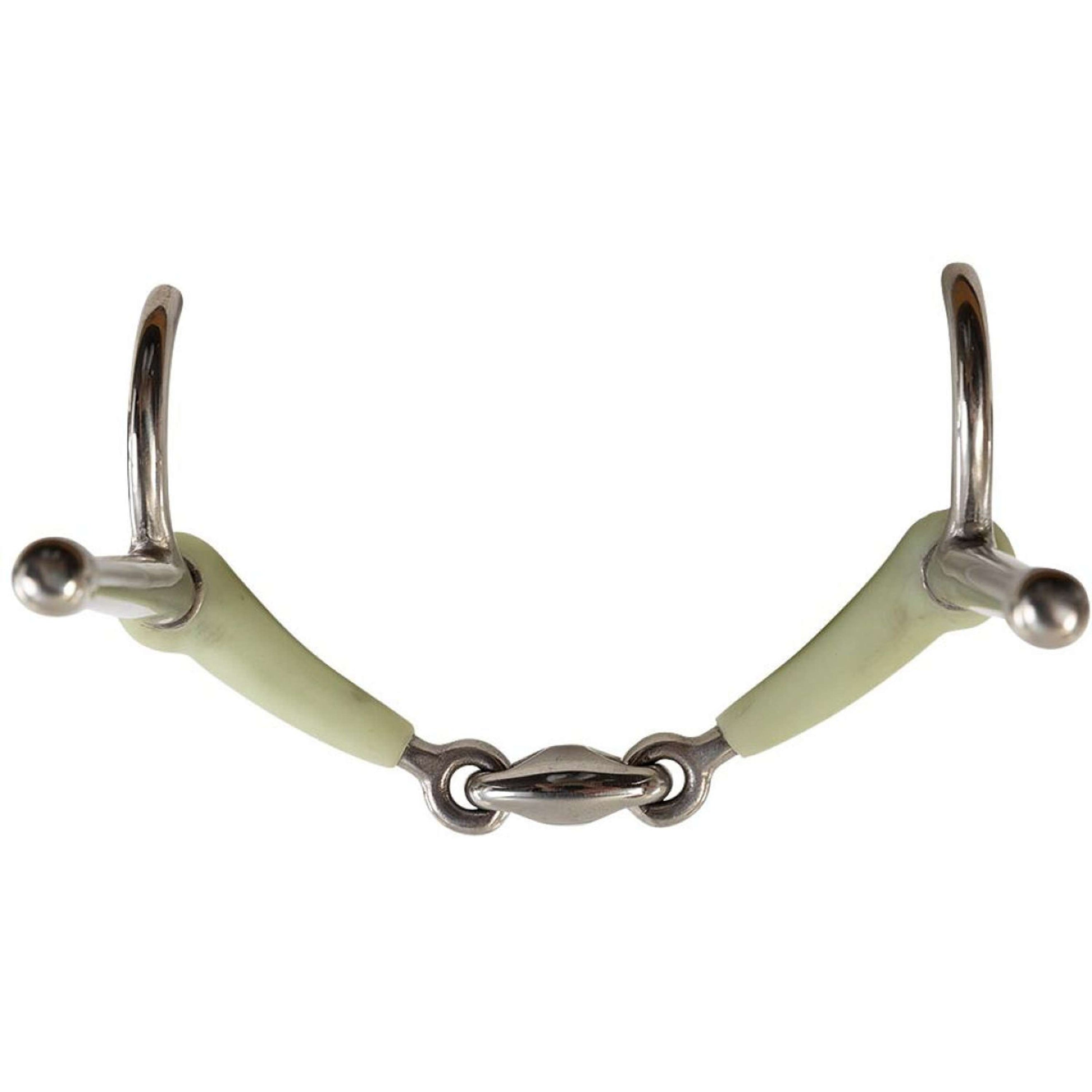 BR Full Cheek Snaffle Apple Mouth Double Jointed 14mm