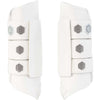 BR Leg protection XC Grandeur Back White