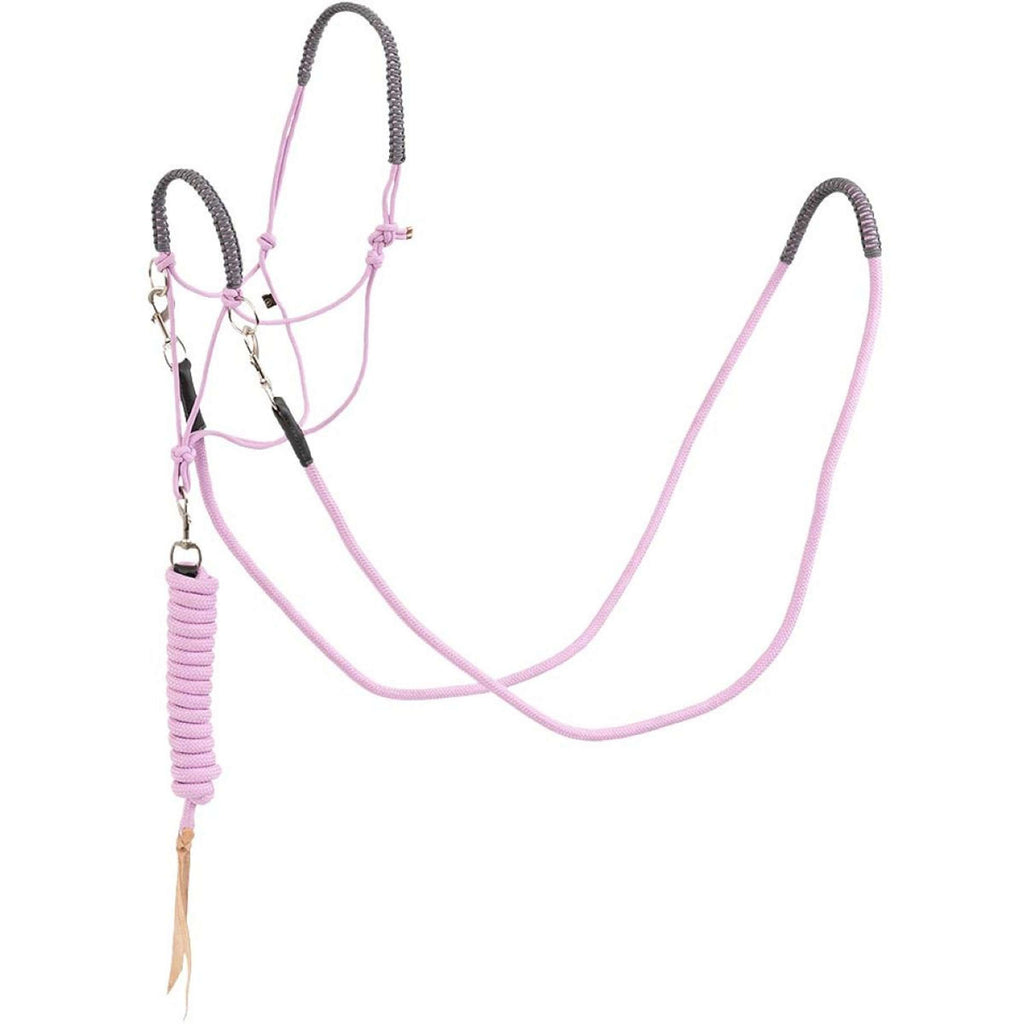 BR Rope Halter Set Moonlite Mauve