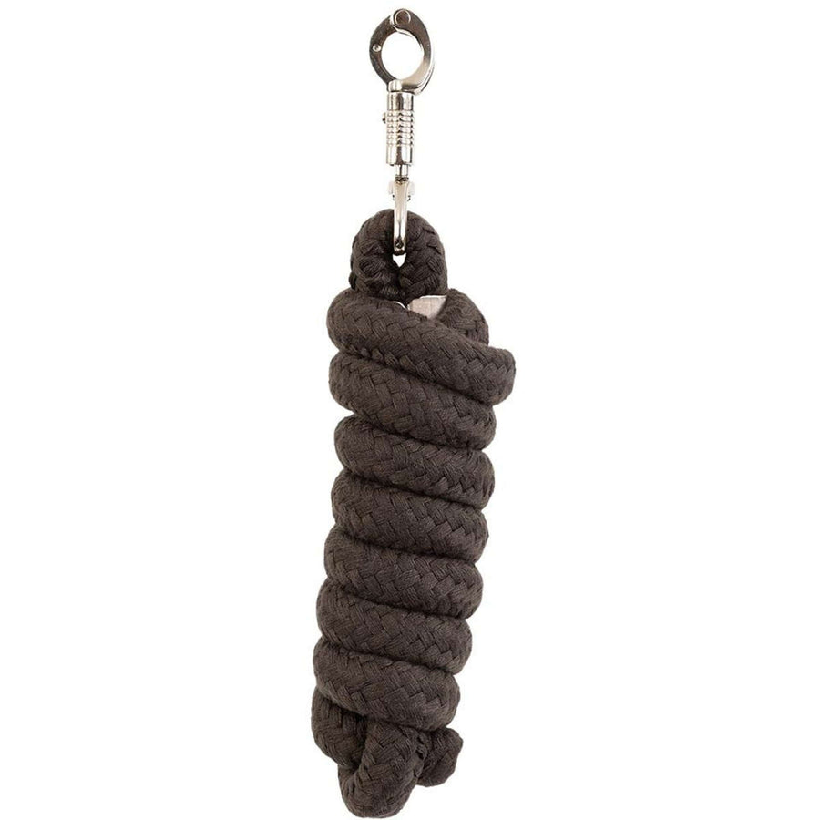 BR Lead Rope with Panic Hook Deluxe Heavy Turkish Coffee