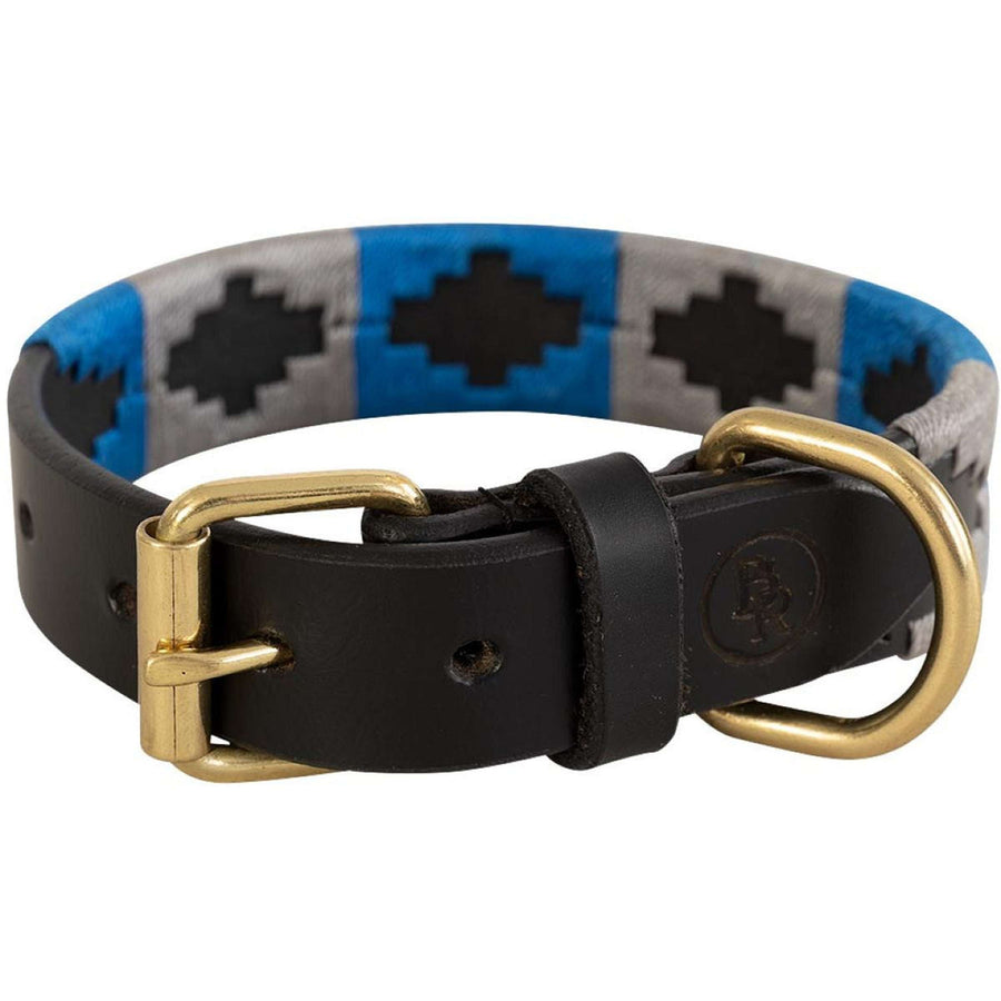BR Dog Collar Blue/Grey