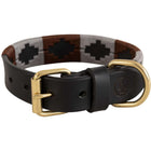 BR Dog Collar Brown/Grey