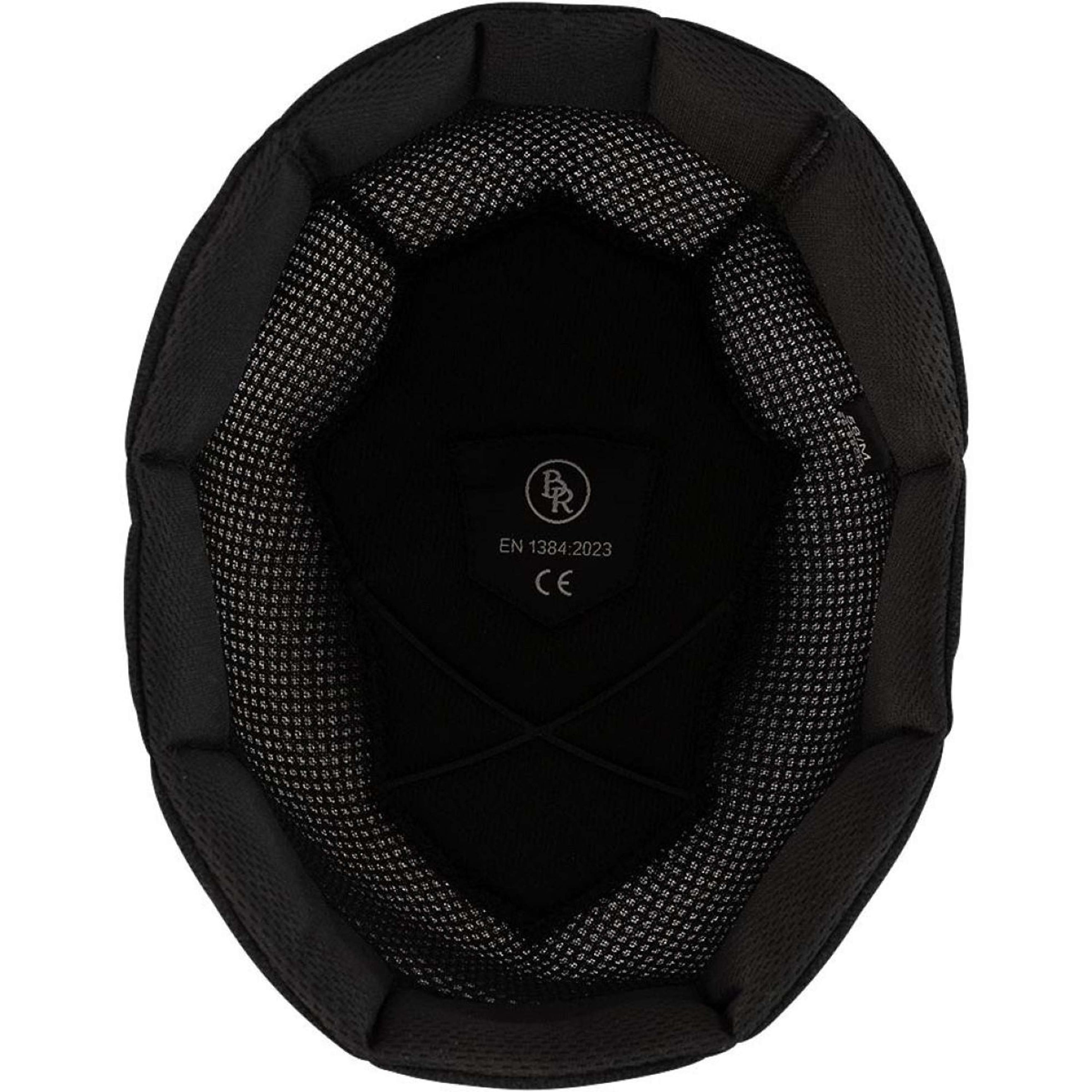 BR Helmet Lining Cross Country Cooldry Black