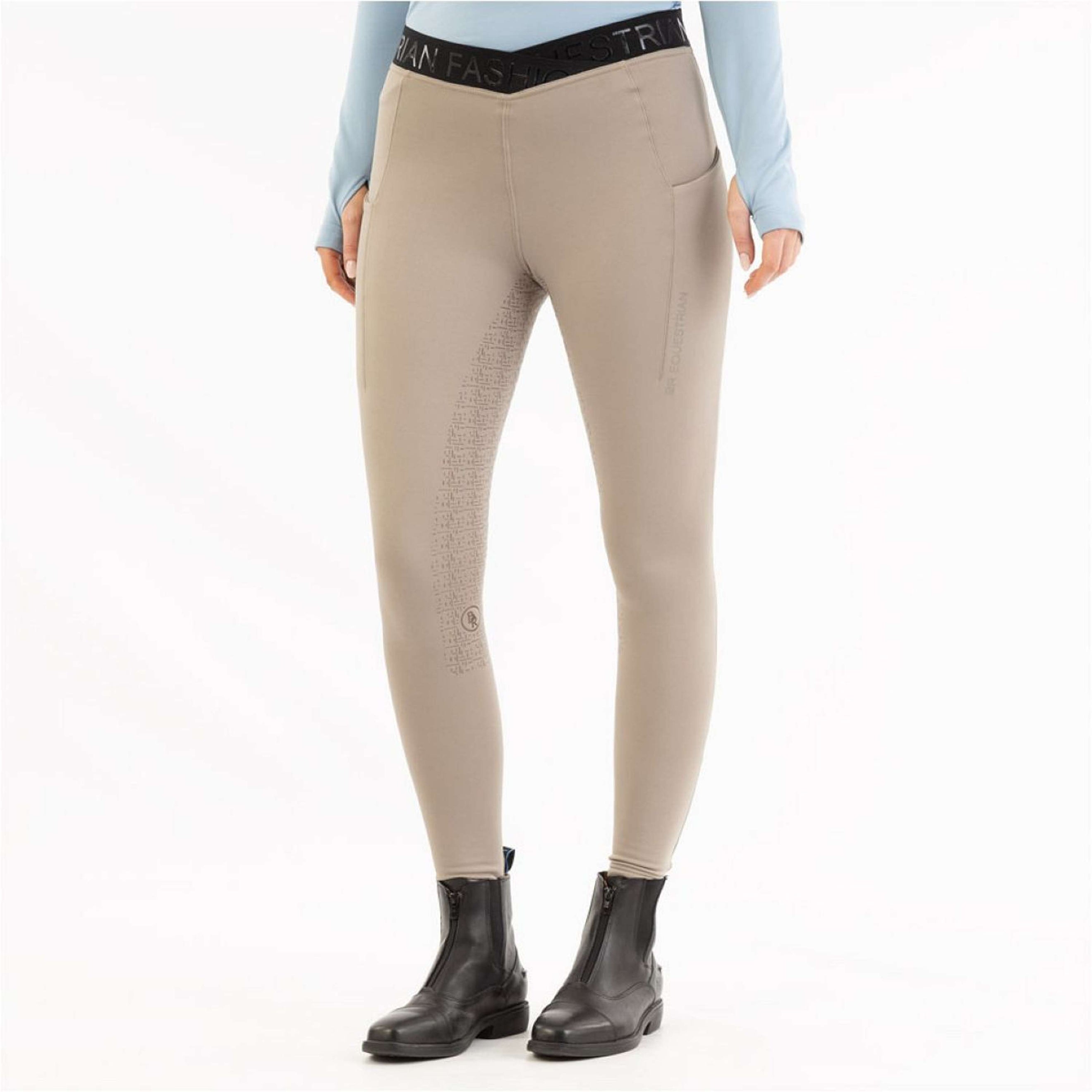 BR Riding Legging AW25 Jesslynn Ladies Silicone Seat Moon Rock