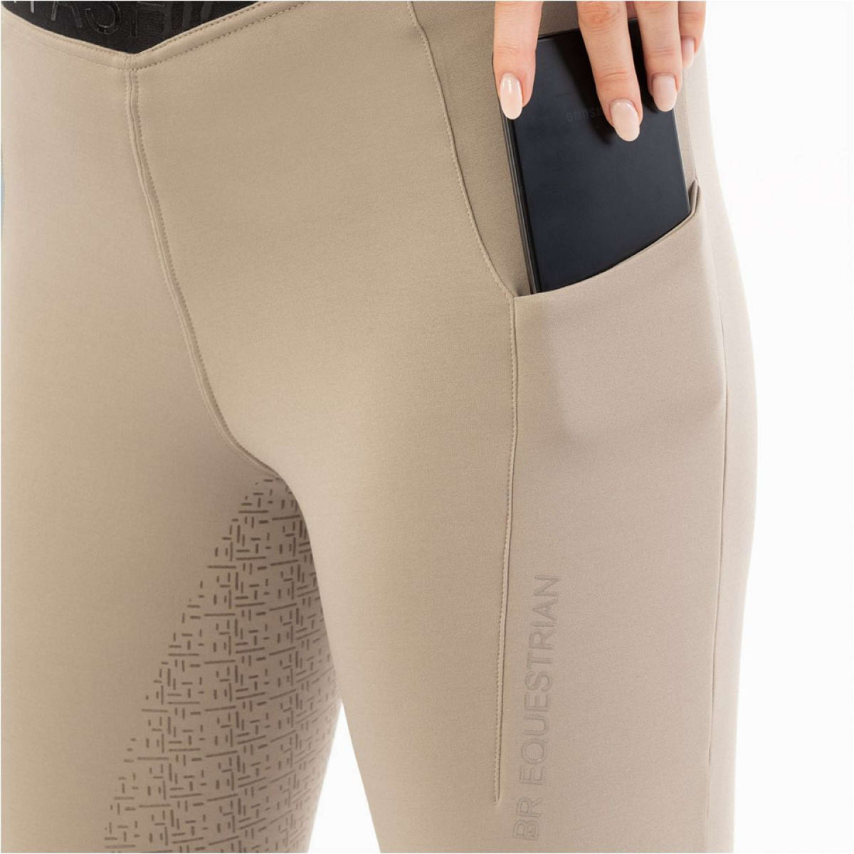 BR Riding Legging AW25 Jesslynn Ladies Silicone Seat Moon Rock