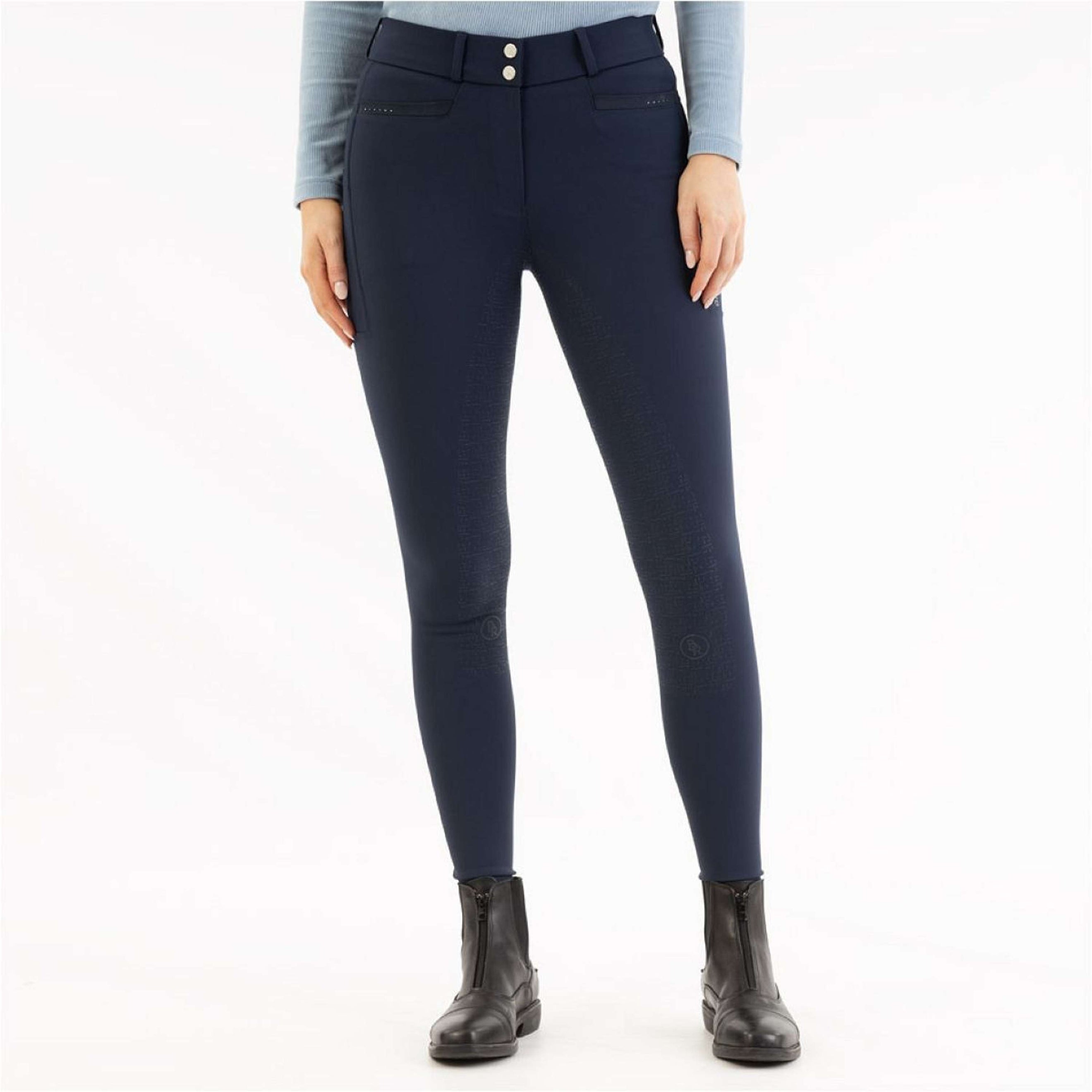 BR Breeches AW25 Jolijn Ladies Silicone Seat Navy Blazer