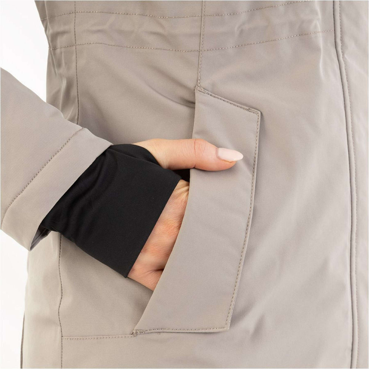 BR Long Coat AW25 Jael Women Moon Rock