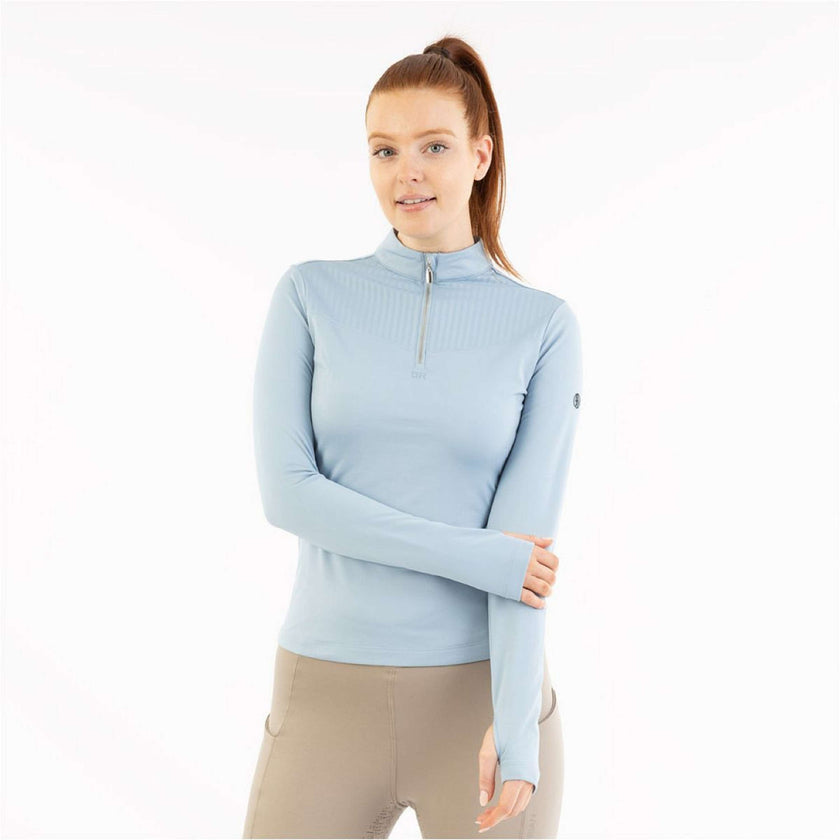 BR Pullover AW25 Half-Zip Jara Women Ashley Blue BR Pullover AW25 Half-Zip Jara Women Ashley Blue