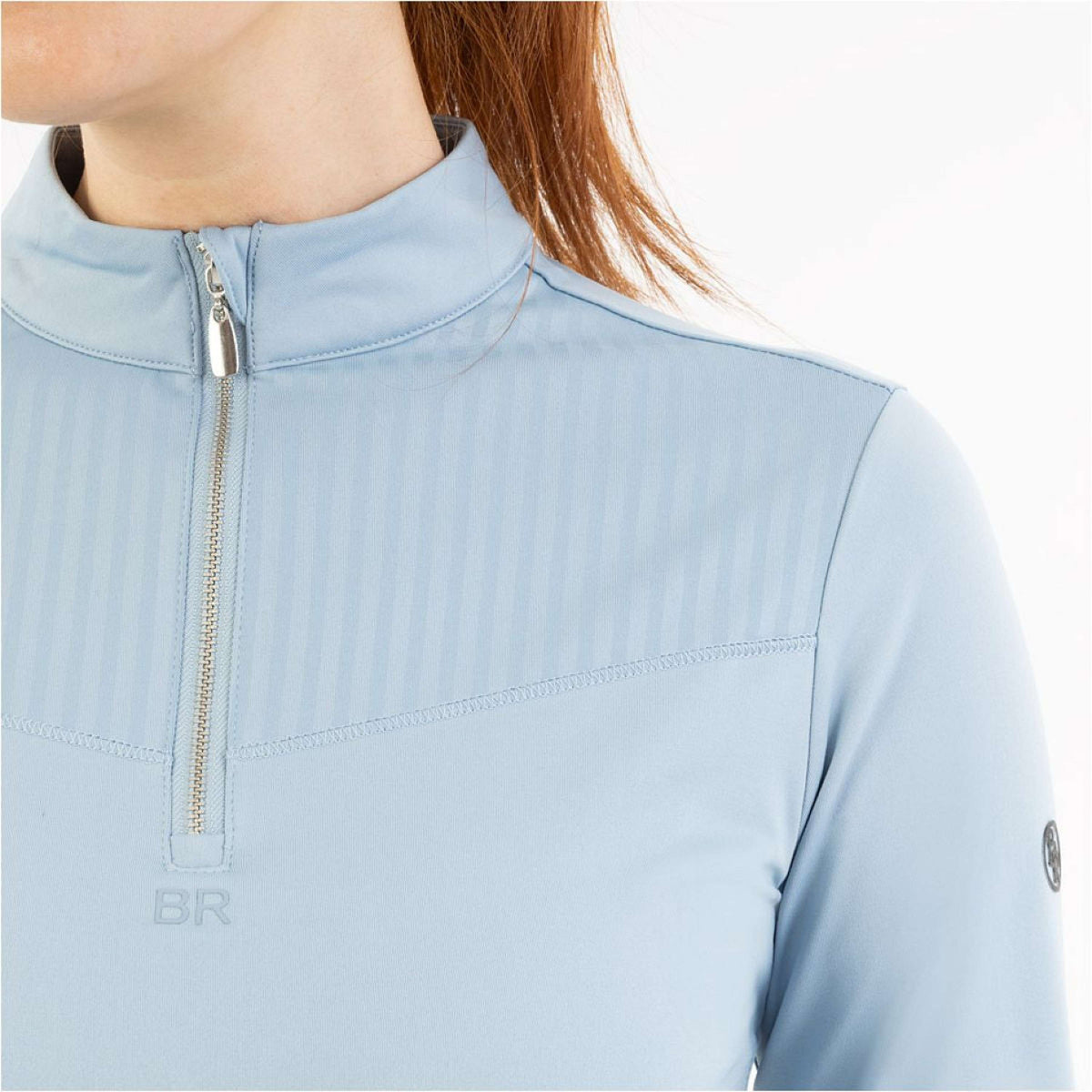 BR Pullover AW25 Half-Zip Jara Women Ashley Blue