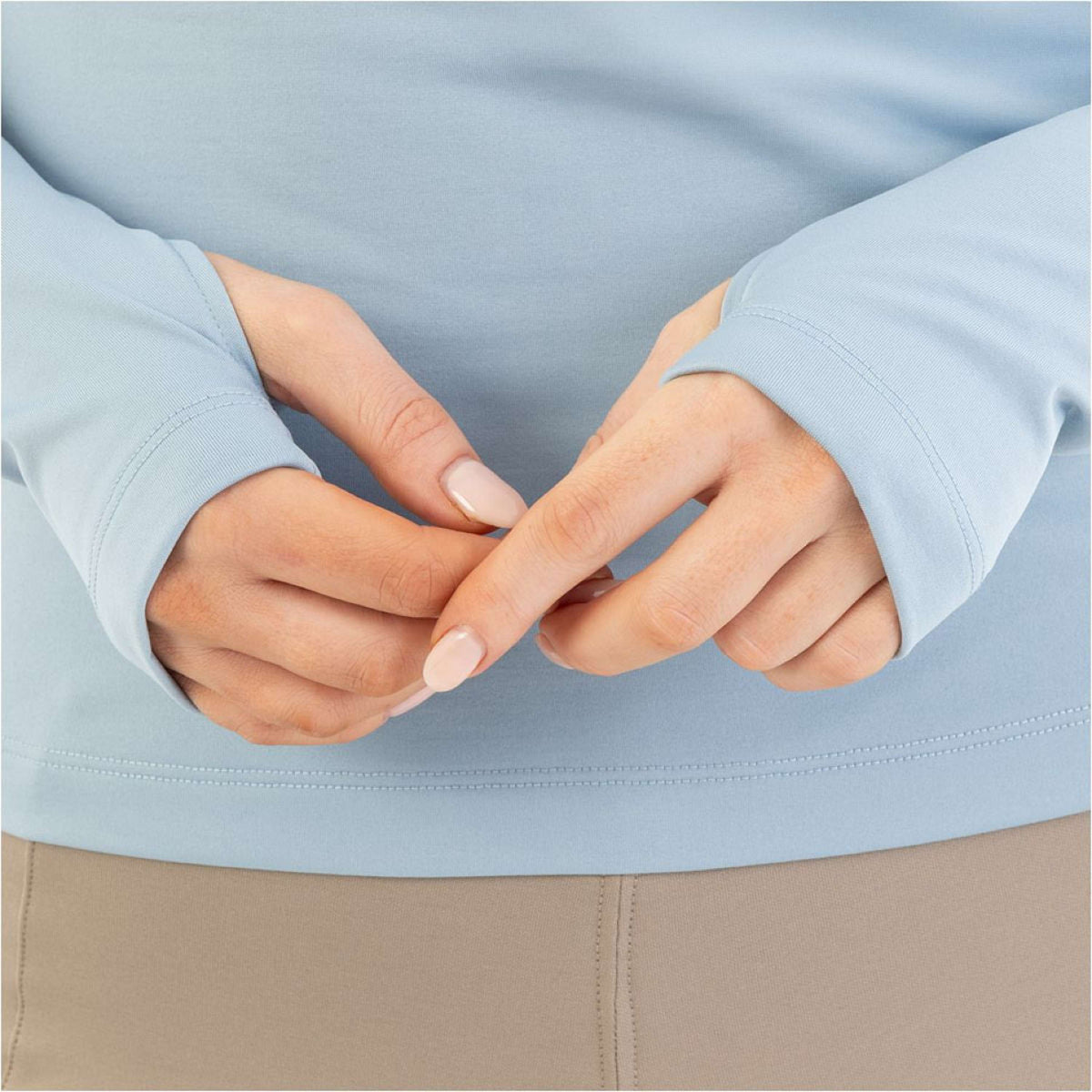 BR Pullover AW25 Half-Zip Jara Women Ashley Blue