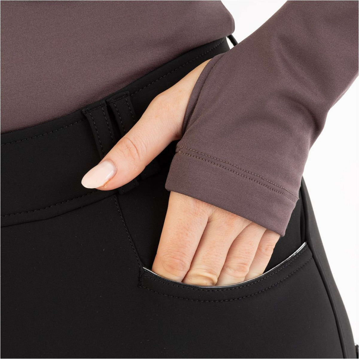 BR Pullover AW25 Half-Zip Jara Women Raisin