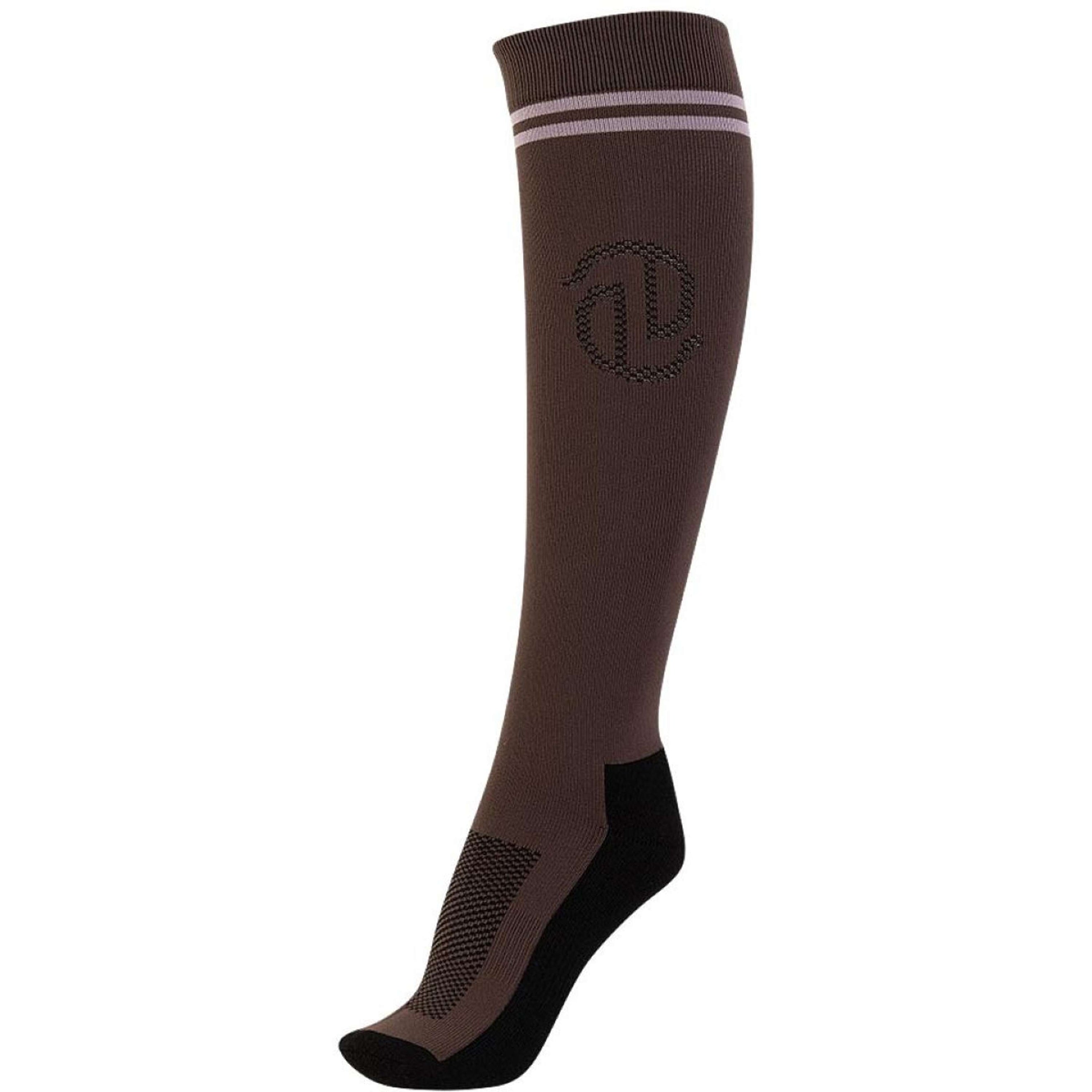 BR Riding Socks AW25 Eevolv Juna Raisin
