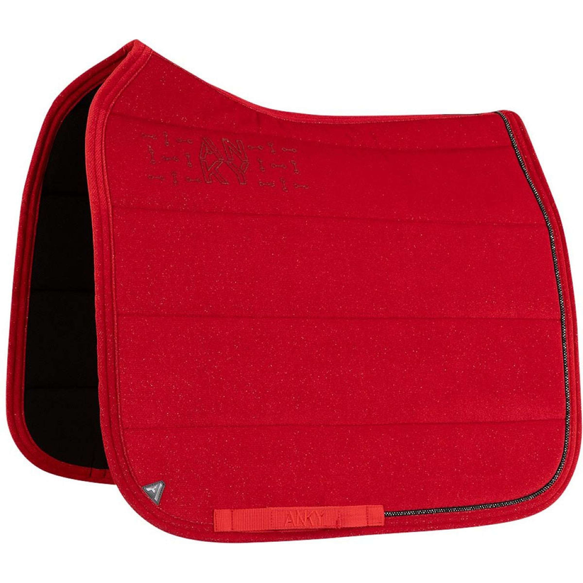 ANKY Saddlepad AW25 Velvet Dressage Equestrian Red