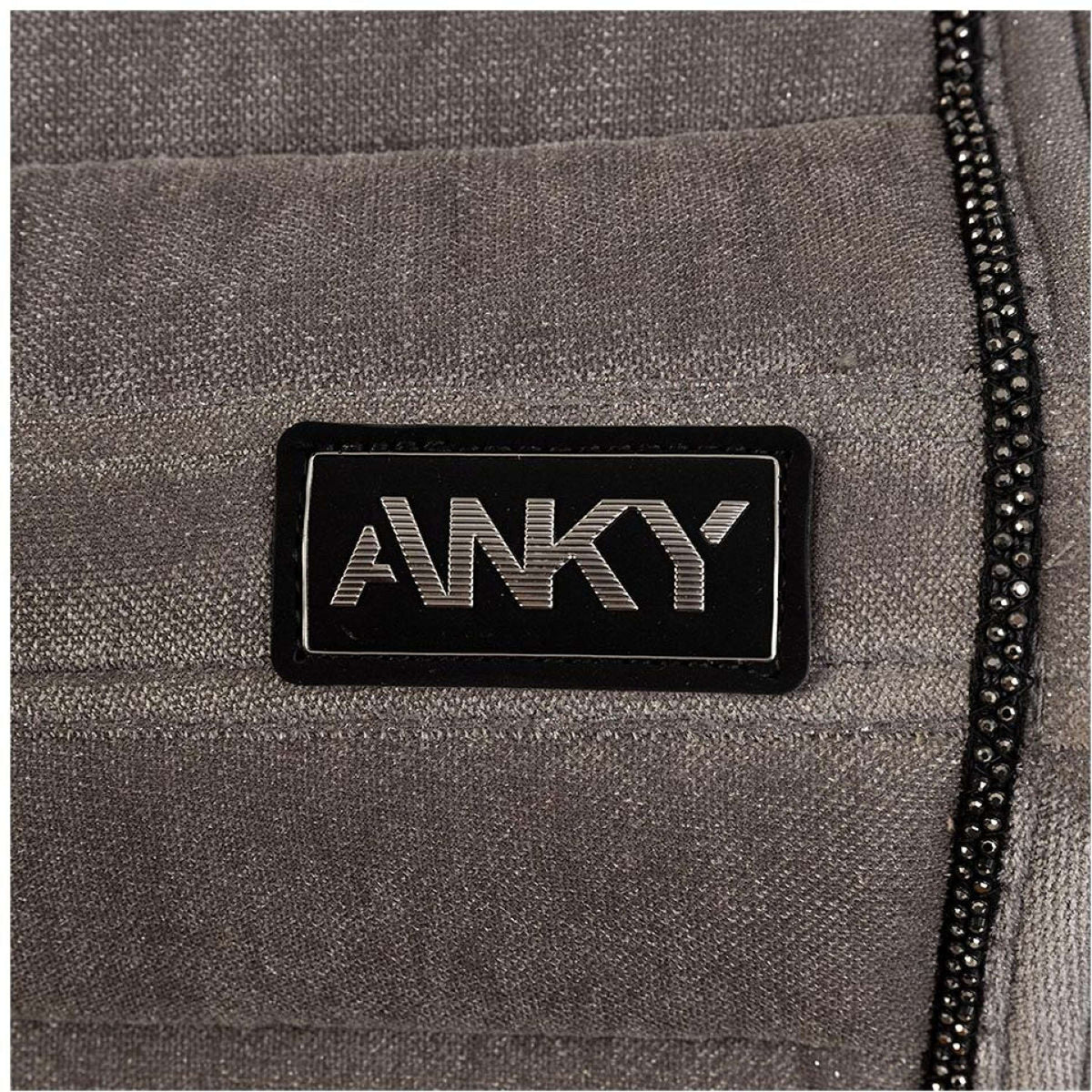 ANKY Saddlepad AW25 Velvet Dressage Silver