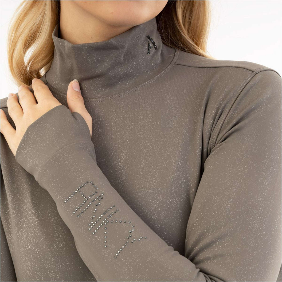 ANKY Shirt AW25 Mockneck Silver