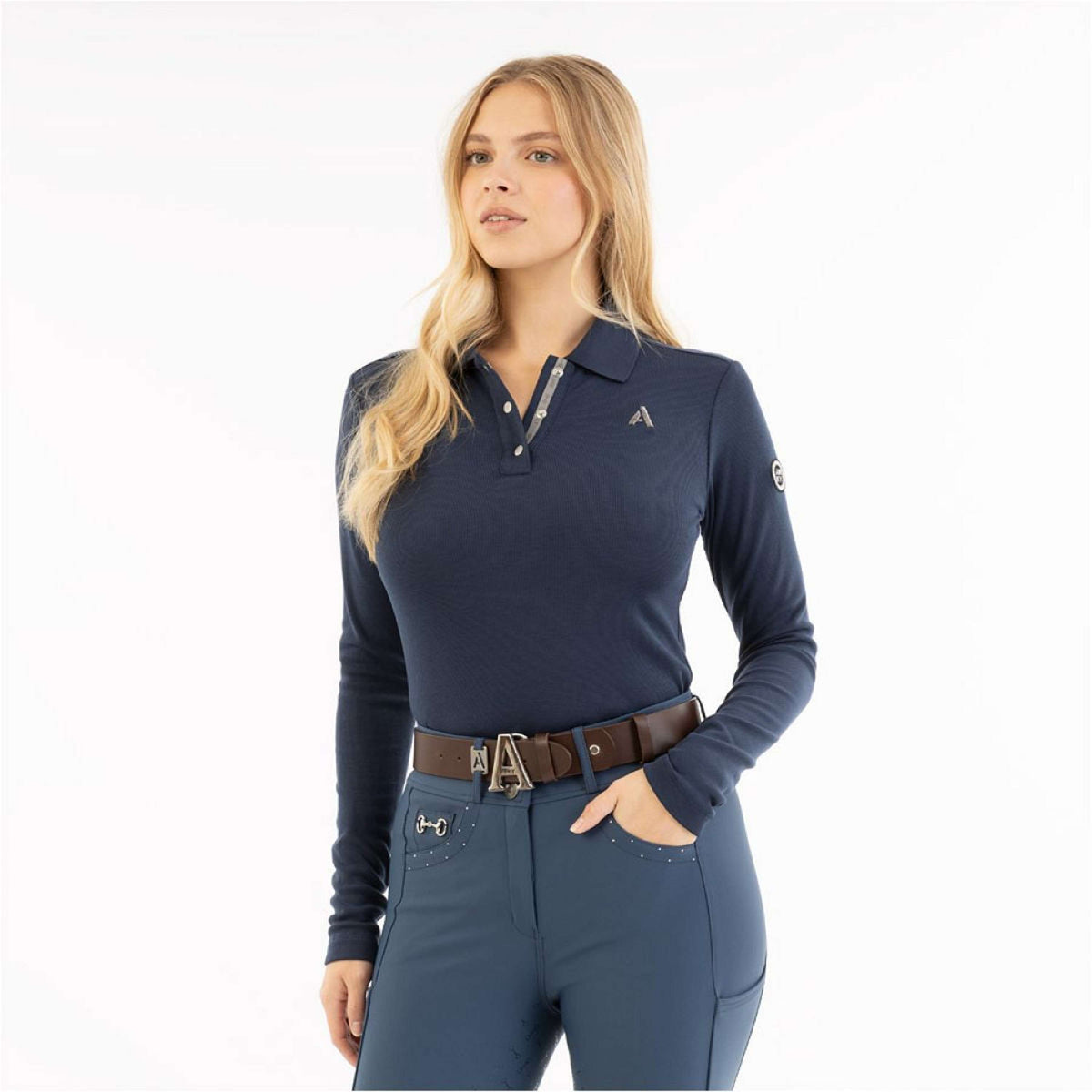 ANKY Poloshirt AW25 Insignia Blue