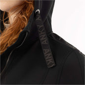 ANKY Zip-Hoodie ATC232103 with a Hood Black